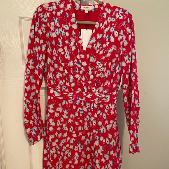Equipment Collie Floral Silk Dress - Picture 5 of 8